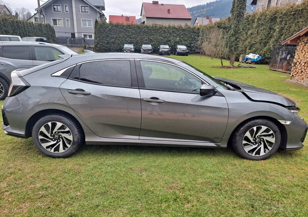 Honda Civic cena 45800 przebieg: 32000, rok produkcji 2021 z Krobia małe 301
